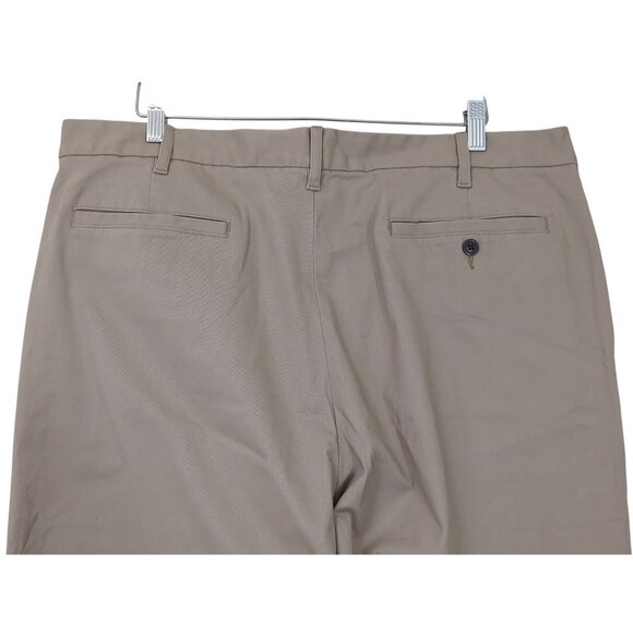 Lands End Chino Pant Mens 38 Khaki Traditional Fit Preppy‎ Business Casual - Picture 4 of 11